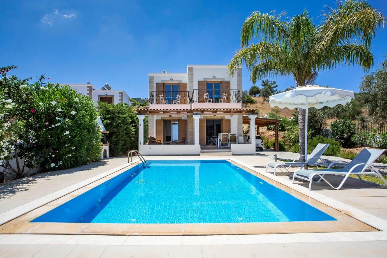Villa Amberblue Kalathos Buitenkant foto