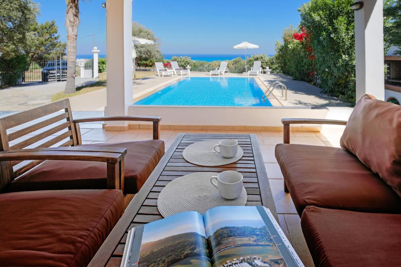 Villa Amberblue Kalathos Buitenkant foto