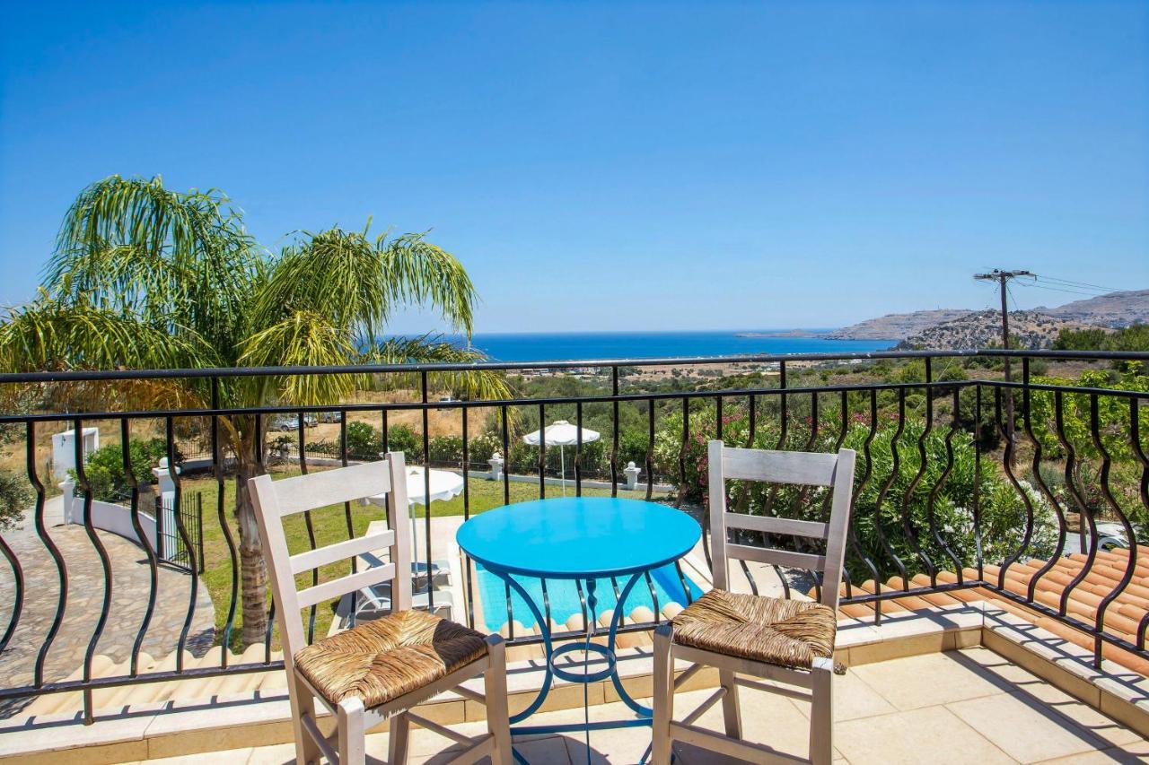 Villa Amberblue Kalathos Buitenkant foto