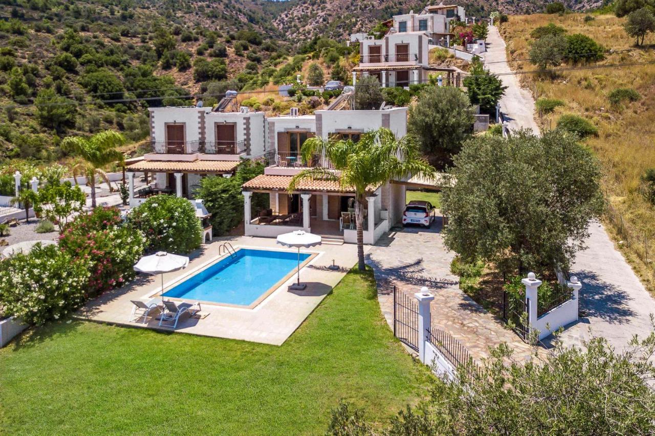 Villa Amberblue Kalathos Buitenkant foto