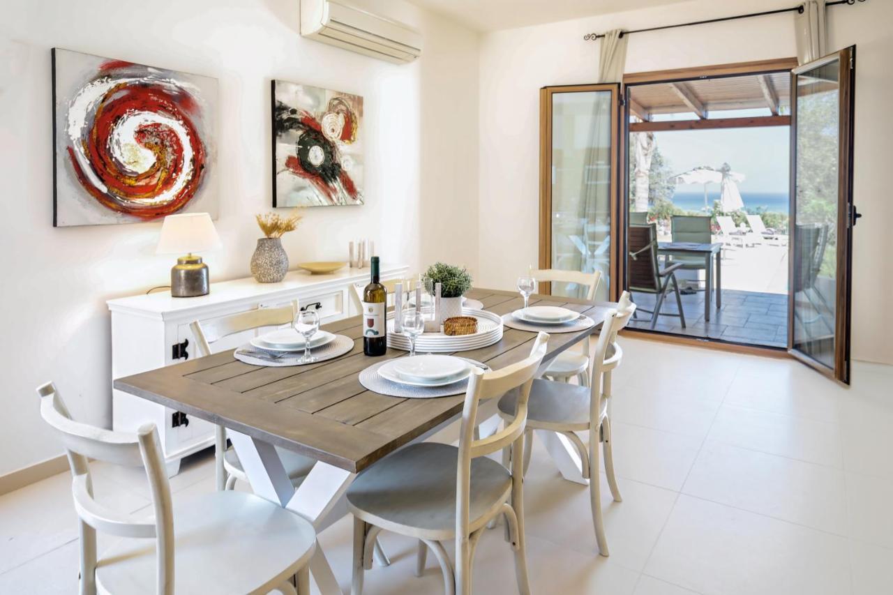 Villa Amberblue Kalathos Buitenkant foto