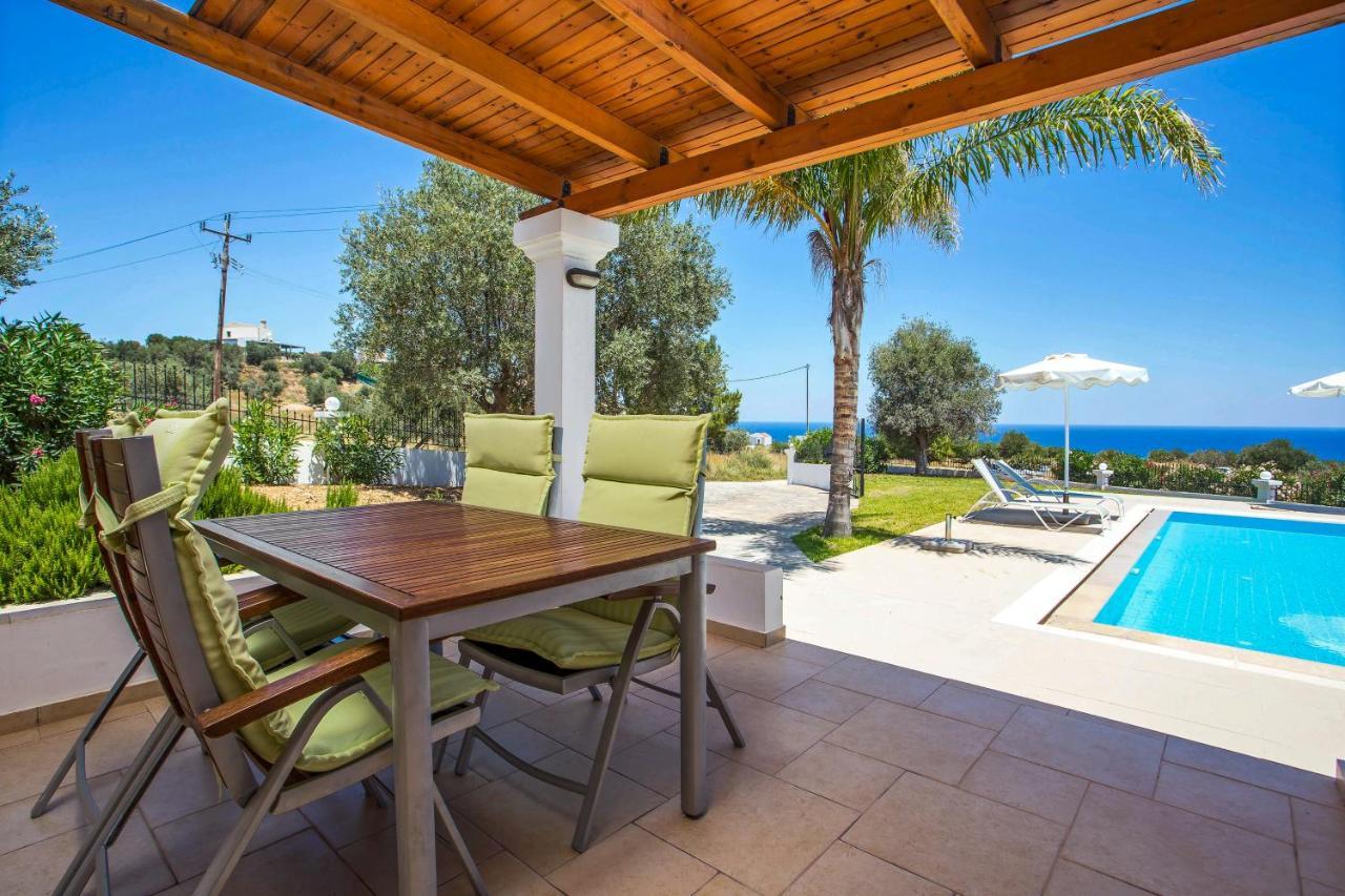 Villa Amberblue Kalathos Buitenkant foto