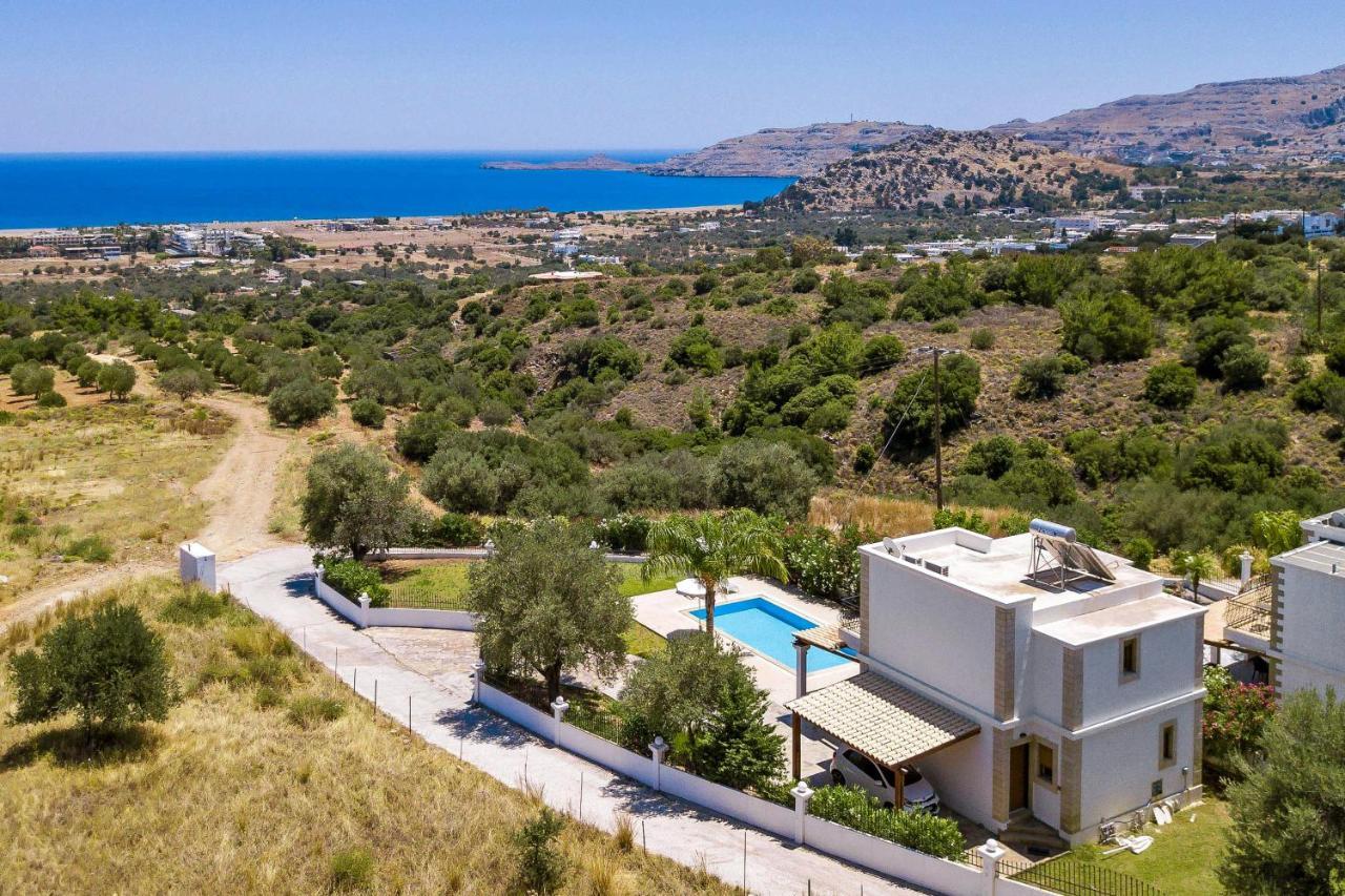 Villa Amberblue Kalathos Buitenkant foto