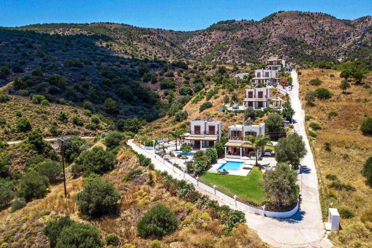 Villa Amberblue Kalathos Buitenkant foto