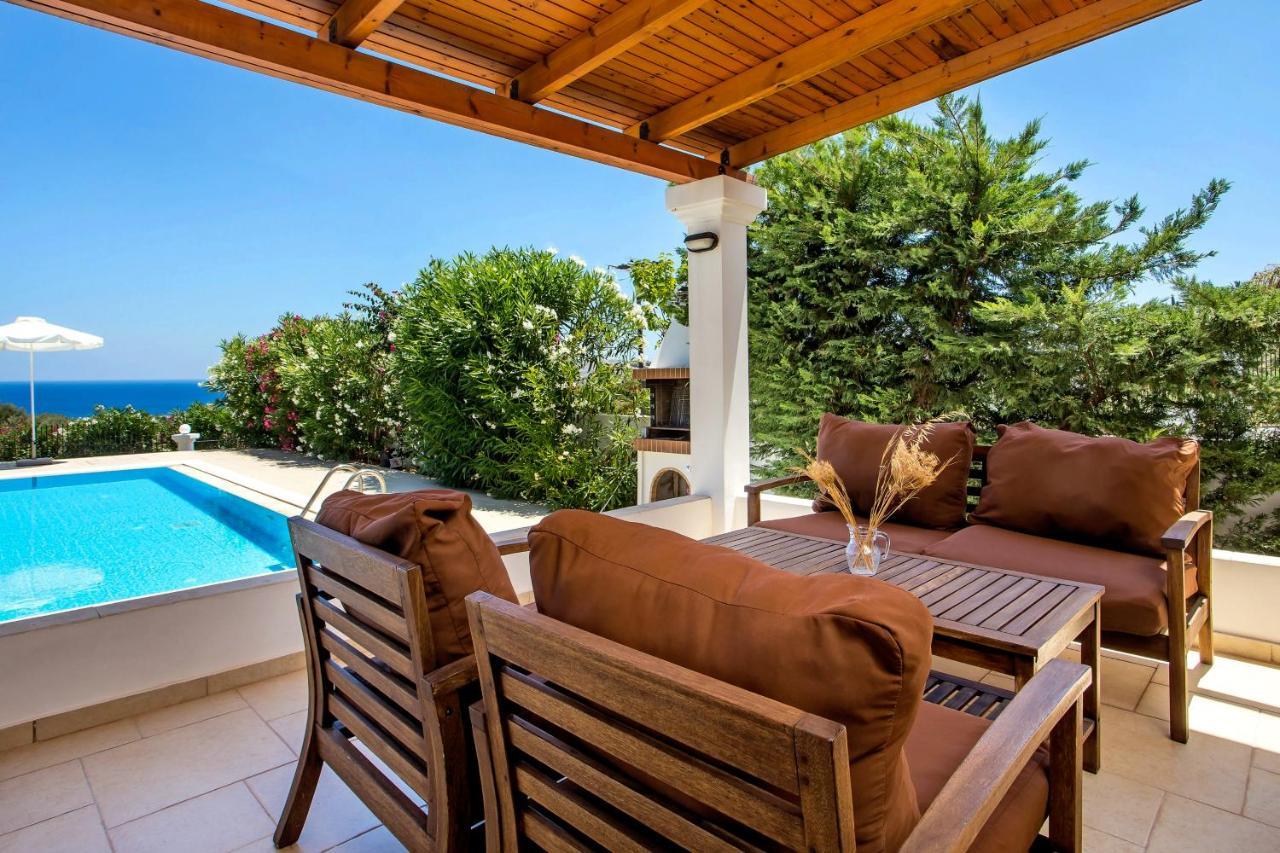Villa Amberblue Kalathos Buitenkant foto