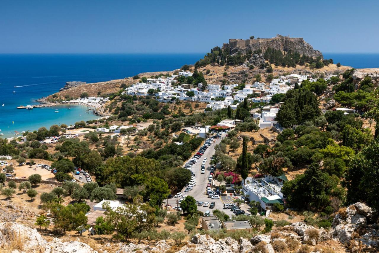 Villa Amberblue Kalathos Buitenkant foto