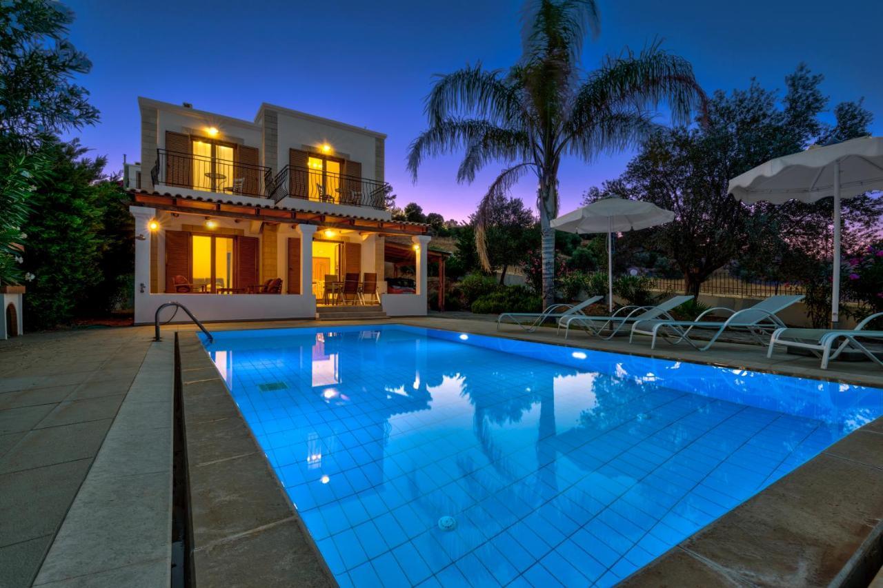 Villa Amberblue Kalathos Buitenkant foto