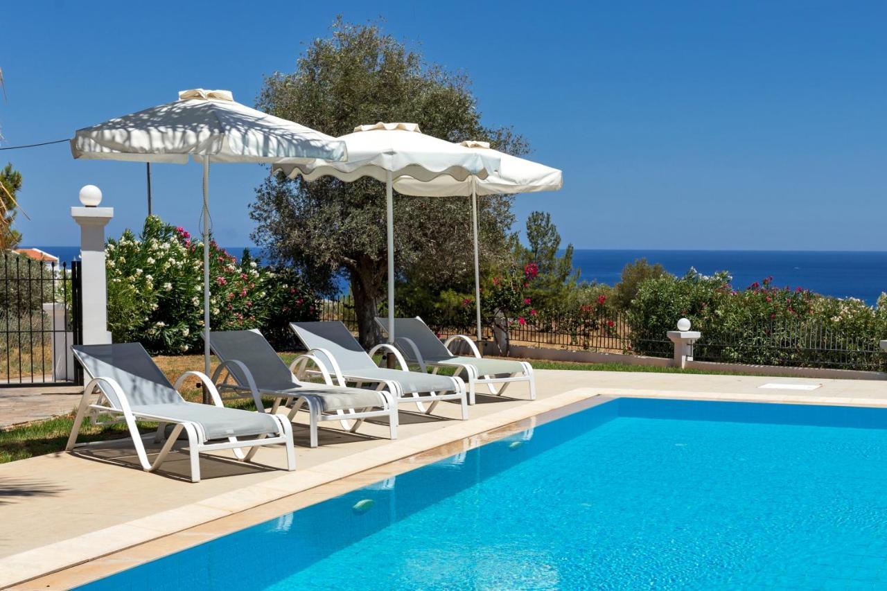 Villa Amberblue Kalathos Buitenkant foto