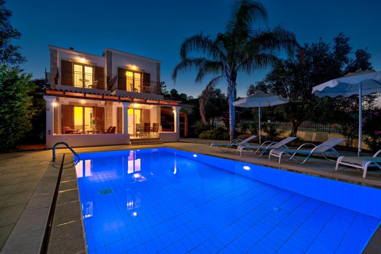 Villa Amberblue Kalathos Buitenkant foto