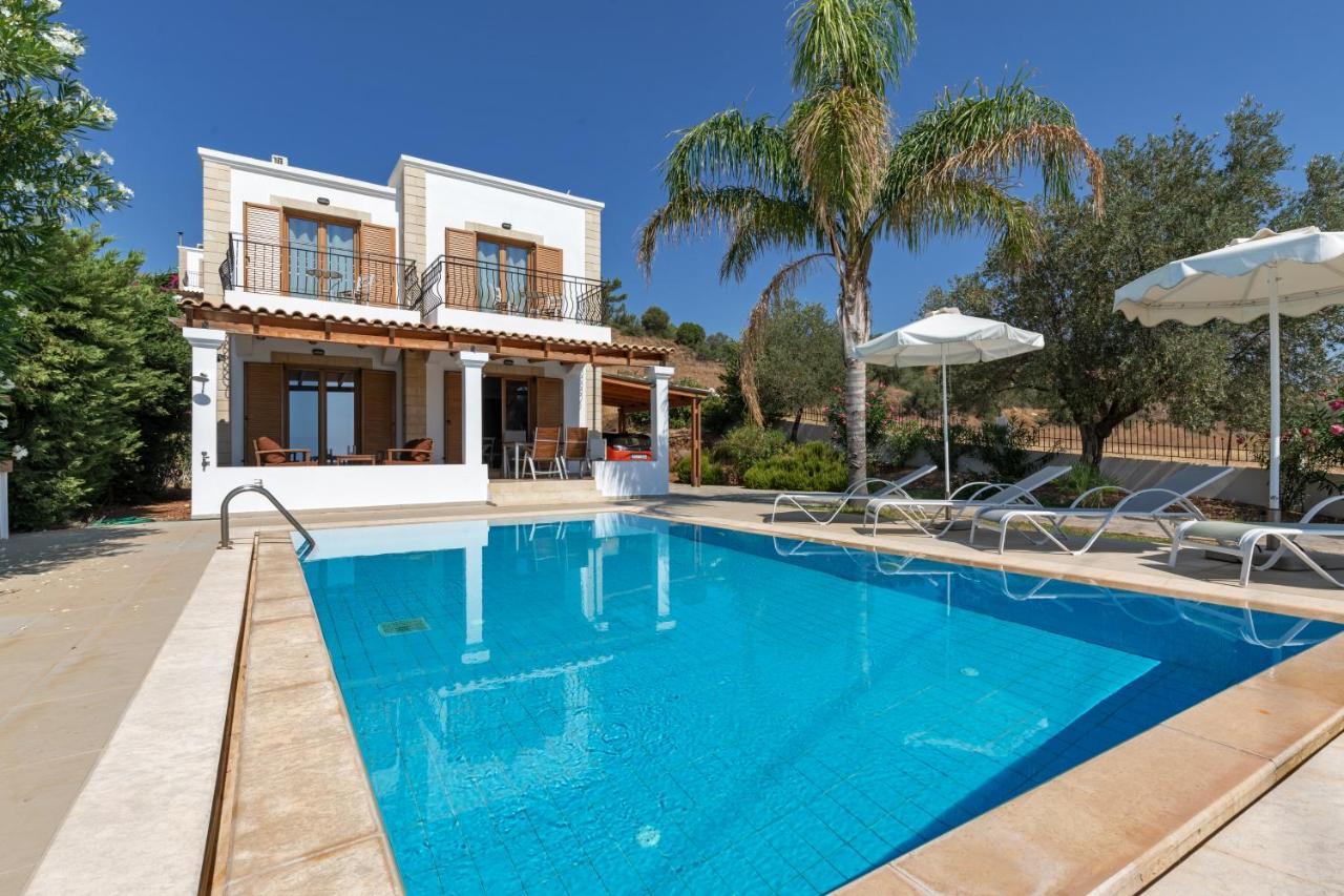 Villa Amberblue Kalathos Buitenkant foto